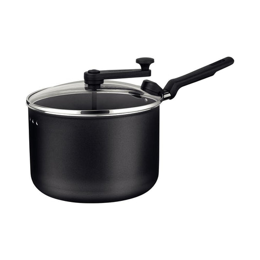 Pipoqueira Loreto Em Alumínio Antiaderente Starflon Grafite 20 Cm 3,5 L - Tramontina 20387020