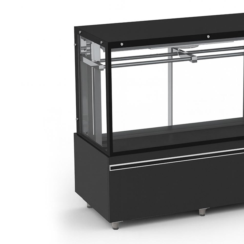 Expositor De Açougue Profissional Vanguard Gancheira Dupla Ar Forçado 1,5m EAVTG1500AF 220V - Refrimate