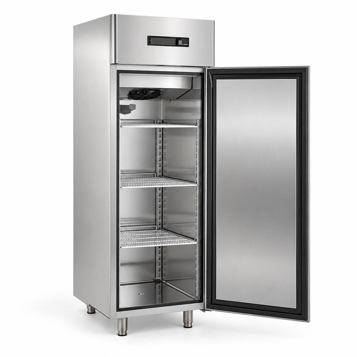 Refrigerador Vertical  Inox 340w ar Forçado 1p  613l -1°c a +5°c G800 220v - Metalfrio