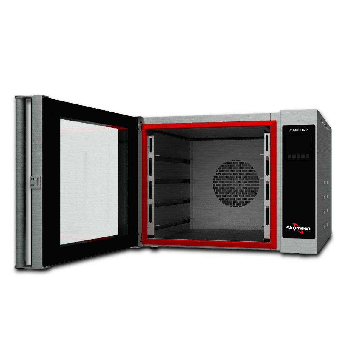 Forno Turbo Elétrico Compacto Digital 220V com Vapor 4 Assadeiras Convecção Maxiconv VP - Skymsen