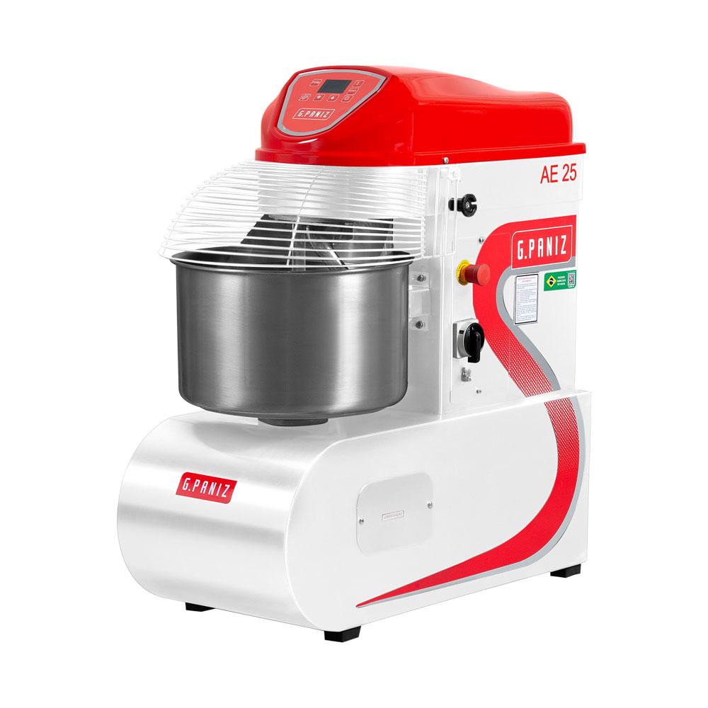 Amassadeira Espiral 25 Kg Masseira Industrial Epóxi 2 Velocidades AE 25 G2 Trifásico 380T - GPaniz 35831