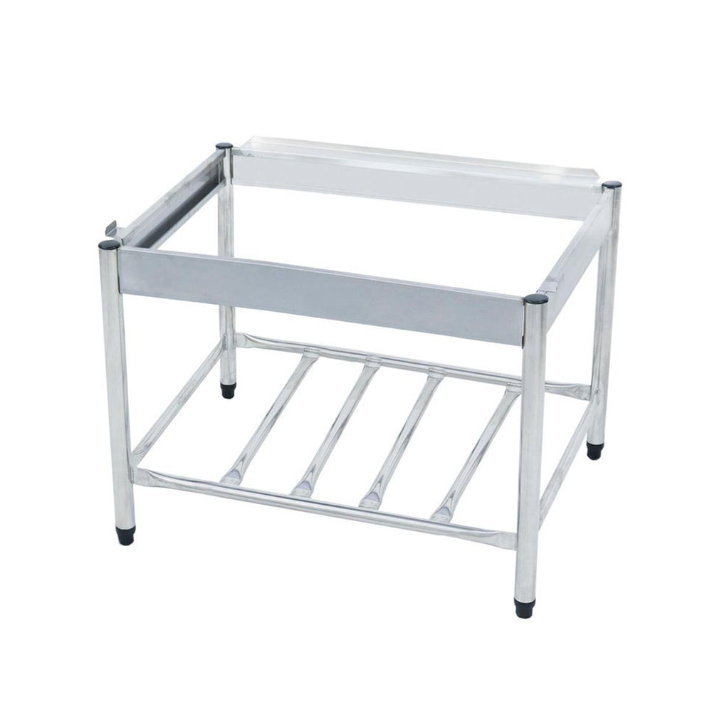 Fogão Industrial 6 Bocas a Gás Baixa Pressão Don Bidone Inox Com Cavalete FDB6M - Venâncio