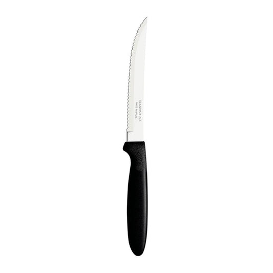 Faca para Churrasco Ipanema com Lâmina em Aço Inox 5 Pol Cabo Preto FPTOP - Tramontina  23360405