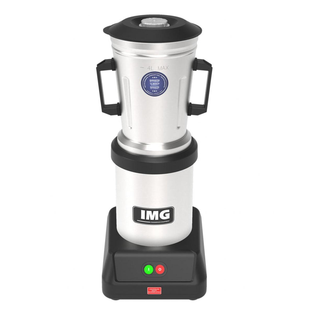 Liquidificador Comercial Baixa Rotação 4l 3500 Rpm 1/2cv Lqi.4 127v - Metvisa