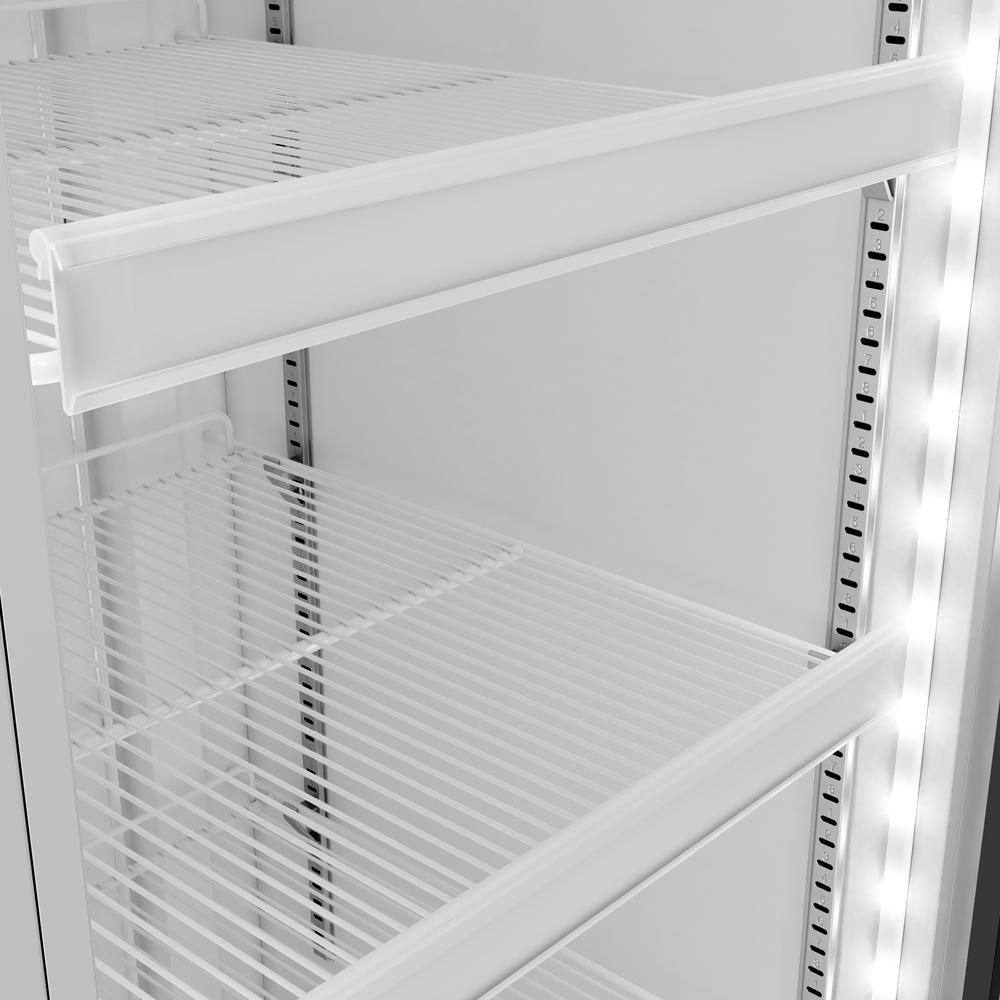 Freezer Vertical Branco 204/337 Litros Frost Free -18°C a -22ºC Slim Inverter VF28 220V - Metalfrio