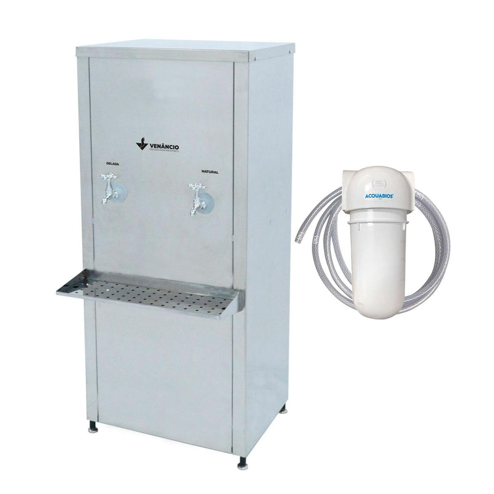 Recipiente Refrigerado 50 Litros Industrial Venâncio RB15 2TG 127V + Filtro