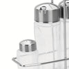 Galheteiro Porta Vinagre e Azeite Ciclo em Vidro e Aço Inox Com Alça 4 Peças - Tramontina 61533020