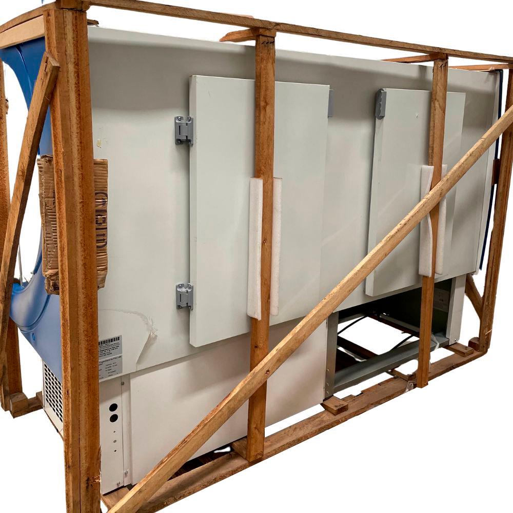 SEMINOVO - Câmara Panorâmica Refrigerada Serpentina 1,80m, VPRS 1800 Azul 220V - Refrimate