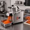 Processador de Alimentos Inox Com 5 Discos 0,75cv + Grade Cubo 8mm PA210-i Bivolt - Caf PA210231F34