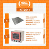 Forno Turbo Prp-004 g2 127v Rosa Progás + 4 Assadeiras Cimapi