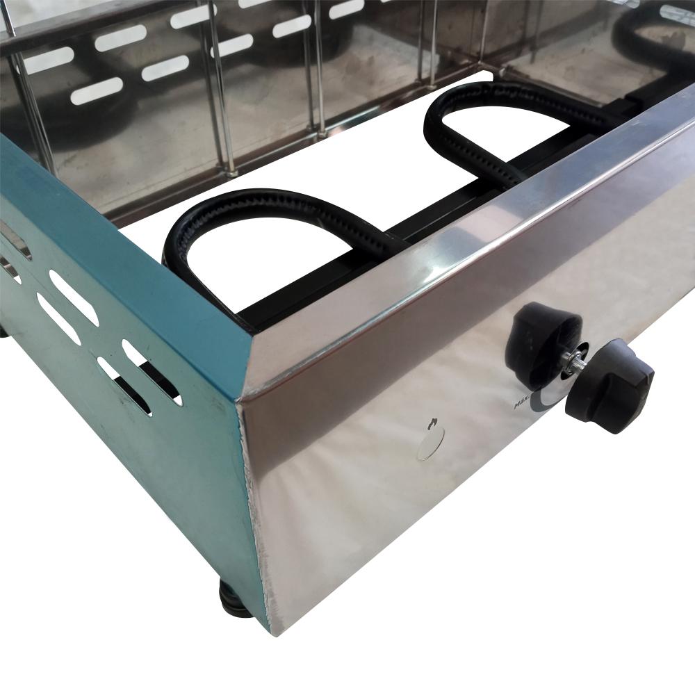 Fritadeira Profissional a Gás 10 Litros Tacho 1 Cuba Óleo SFG 111 - Venâncio