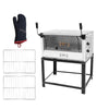 Forno Elétrico Industrial Refratária Roma Inox Feri90 220v + 2 Grades + Luva Térmica - Venâncio