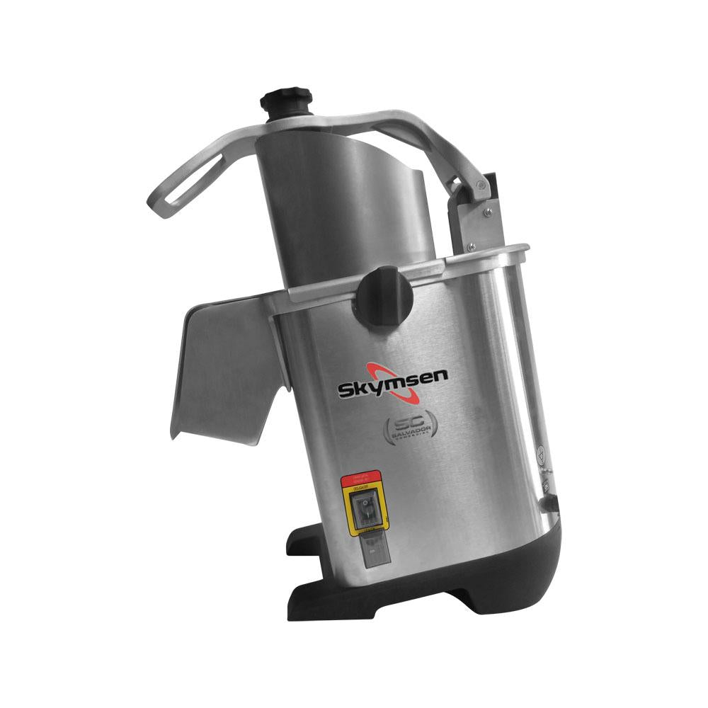 Processador de Alimentos Corte Fatias 5mm e Cubos 8mm PA7 PRO Bivolt Skymsen e Faca Santoku Profissional