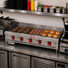 Chapa de Fritura a Gás Glp Estrutura Inox Chapa 150cm 19mm CHEXP1525-G19 - Red Chameleon 294036-1