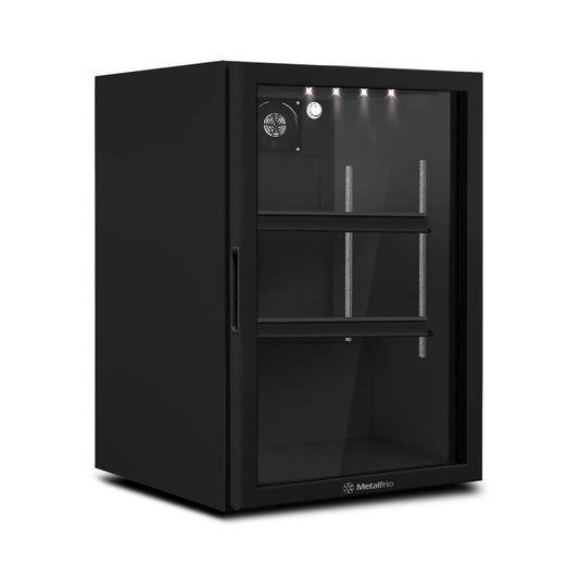Refrigerador Expositor Vertical Para Bebidas 106/115 Litros VB11RL  Preto 127V - Metalfrio