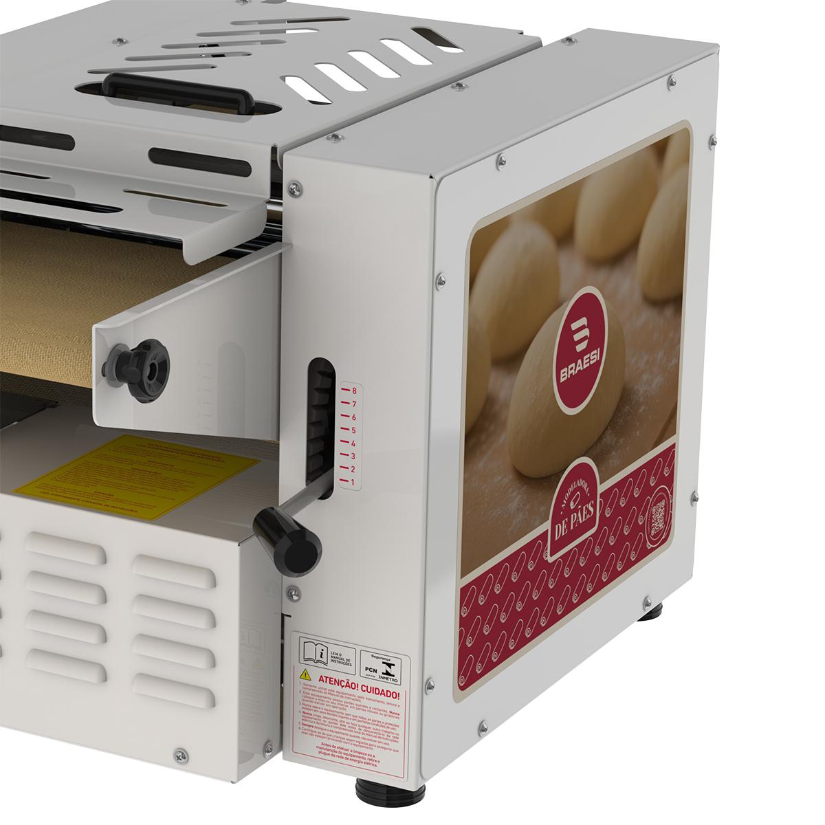 Modeladora  Profissional de Pães MBMJ-22 G3 Modelo jr 220mm Bivolt - Braesi B18821