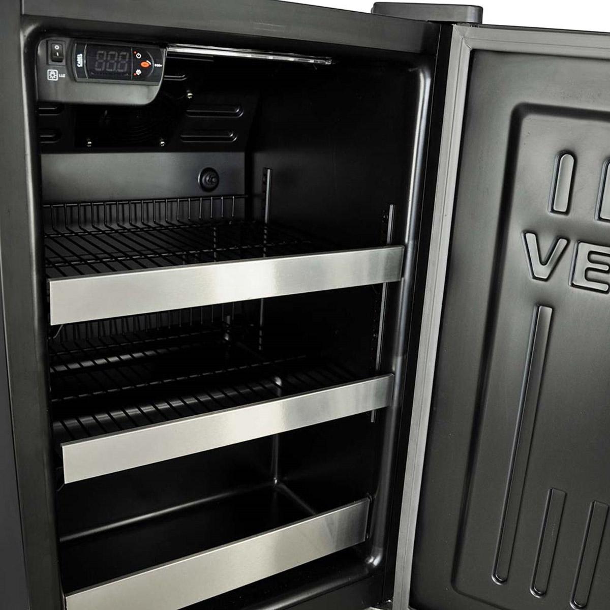 Visa Cooler Expositor Cervejeiro 100L Black EXPMBK - Venax Preto Fosco