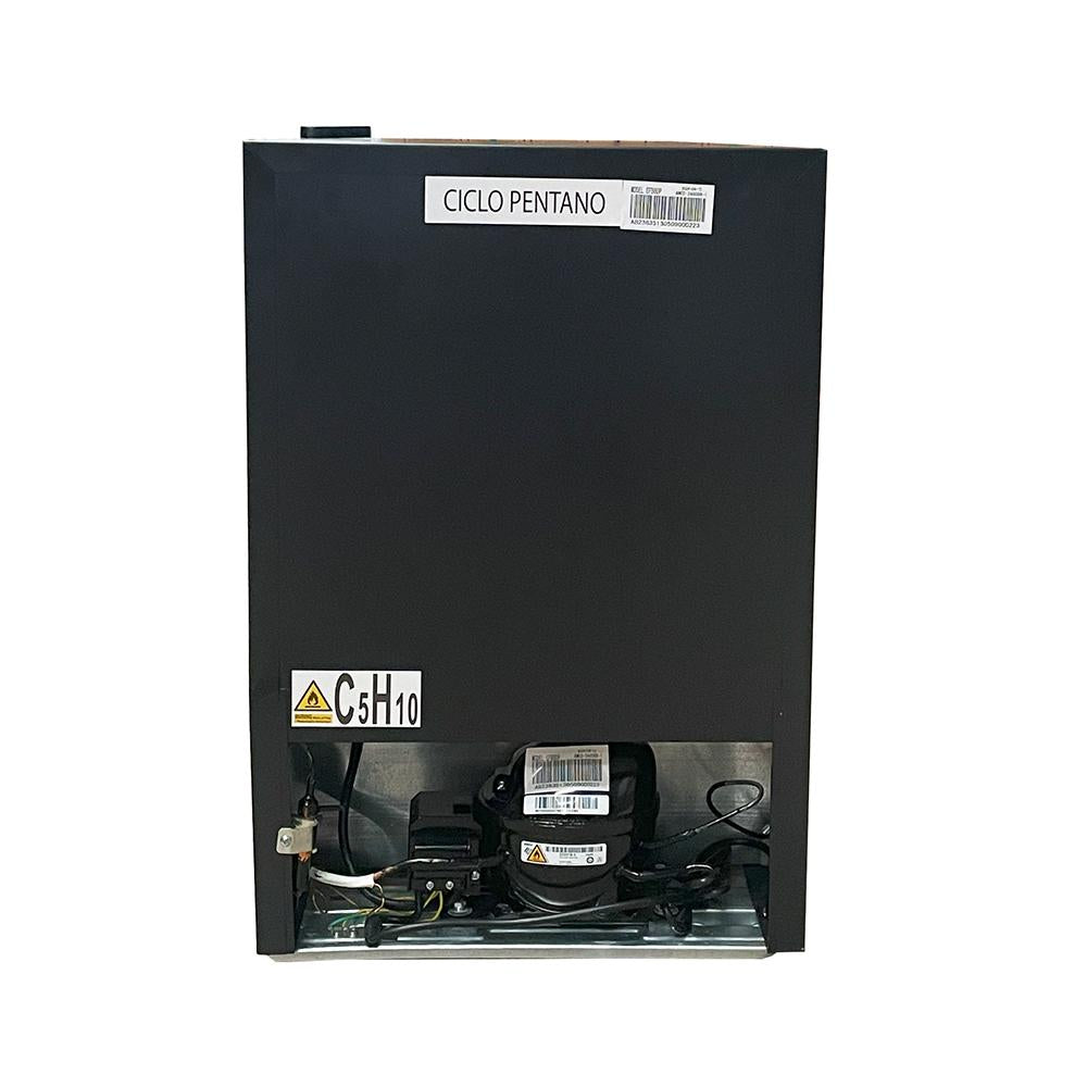 Semi - Frigobar Mini Refrigerador Doméstico Ice Compact 71l EFB81P 220V Preto - EOS