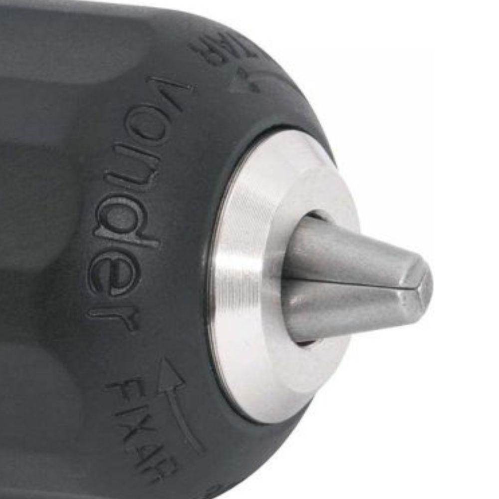 Mandril 10mm Manual de Aperto Rápido 0,8 mm a 10mm 3/8"" x 24 Fios - Vonder 6670210380