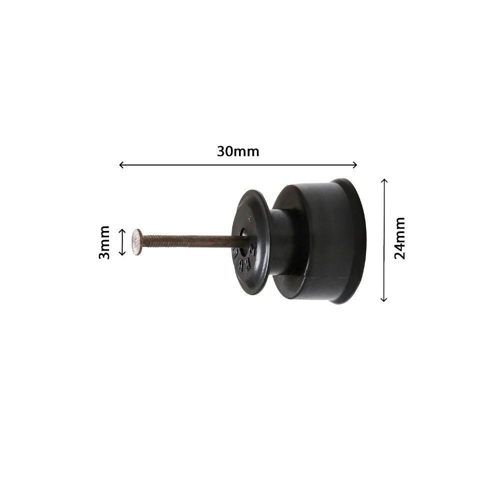 Fio Eletroplástico Rolo 1000m Laranja Leve 2mm Cercas Elétricas EP1000 + 200 Roldanas 30mm - Zebu