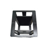 KIT - Mesa Bancada Cavalete de Apoio 8 Níveis CFCS Preto + 4 Assadeiras 35x35 - Venâncio