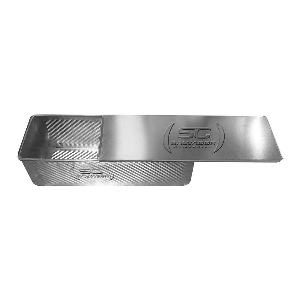 Forma Para Pão 30x10x10cm Alumínio Estampada Com Tampa - Imeca