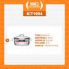 Kit - 3 Panelas Aço Inox Fundo Triplo Solar 4,7l Pit 1 - Tramontina