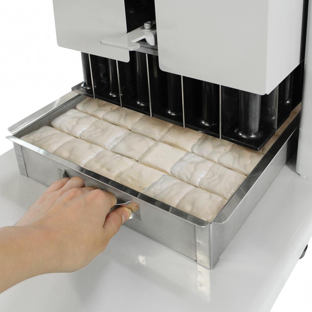 Divisora Retangular de Mesa 2kg de Massa Manual Para Pão 30 Pedaços Dpm.30 - Metvisa