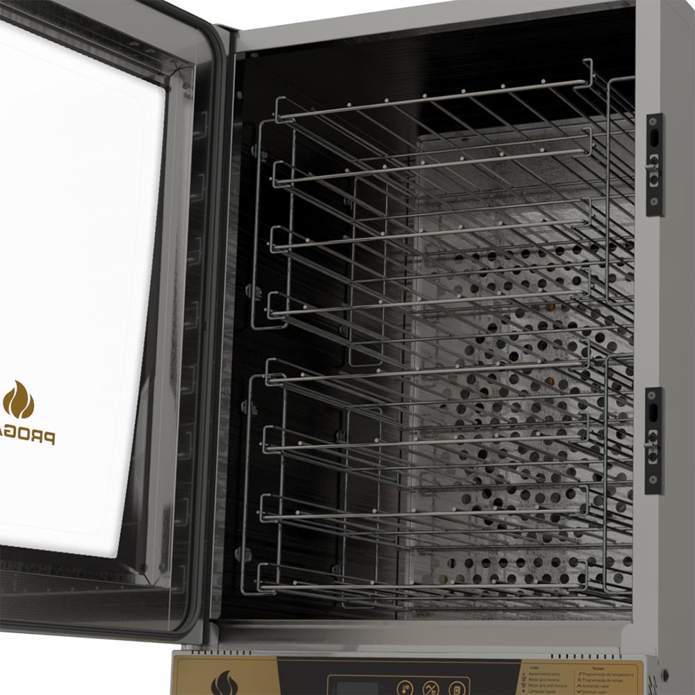 Kit 8 Grades Cromadas 35x35 Para Fornos PRP-004/008 FCSB4E FCV35 - Progás