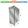 Armario Crescimento Para 40 Esteira Mono Total Inox 220v Vazio Ac40ti - Venancio 17181