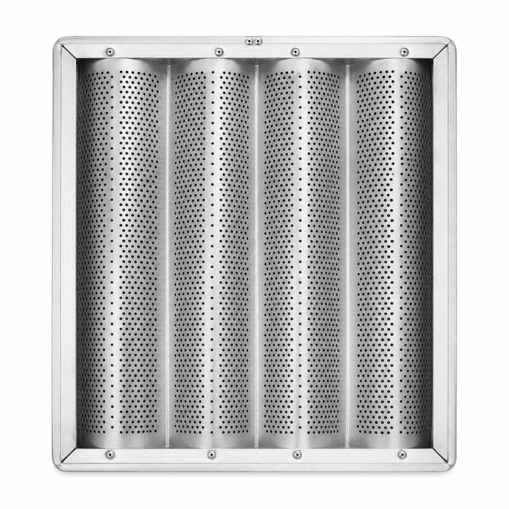 Esteira Assadeira Canaleta Perfurada 4 Ondas Pão Francês Alumínio 35x35 - Imeca 7557