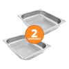 Kit - 2 Cuba Inox Gn 1/2 Fria 325x265x60 - Venâncio