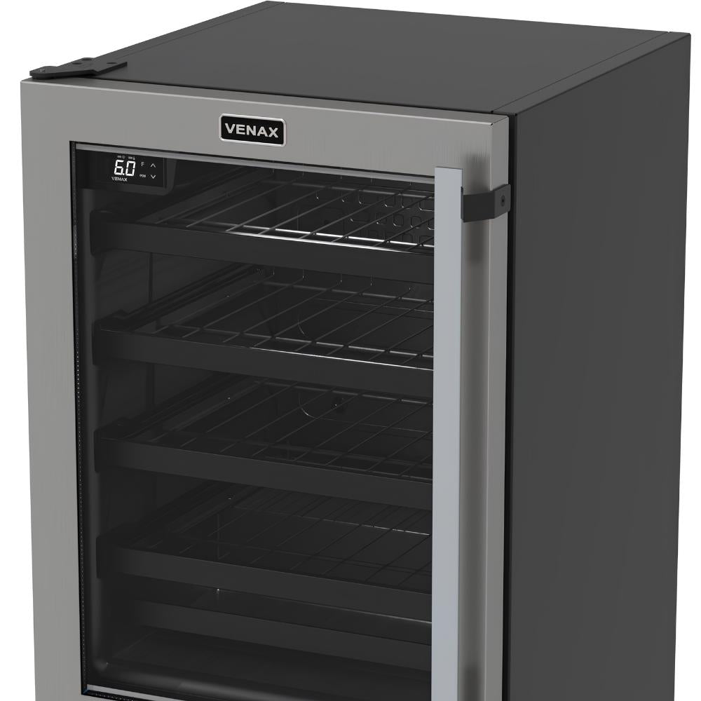 Adega Cave Top Light-in de Embutir Inox 96l Porta Invertida CAVETOPLIGHTIN100PI  S40 127v - Venax