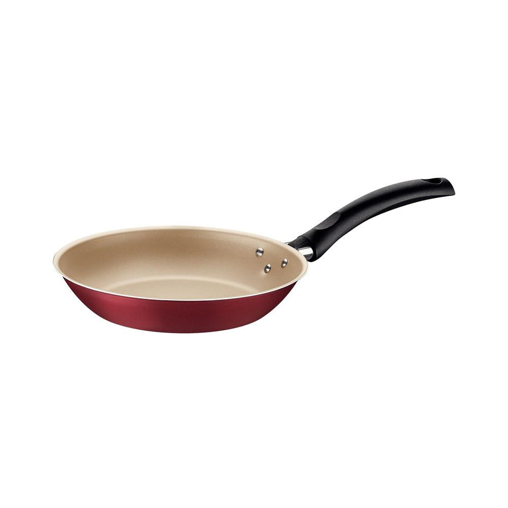 Frigideira Rasa Turim em Alumínio Antiaderente Starflon 20cm Vermelho 0,8L FRV2 - Tramontina