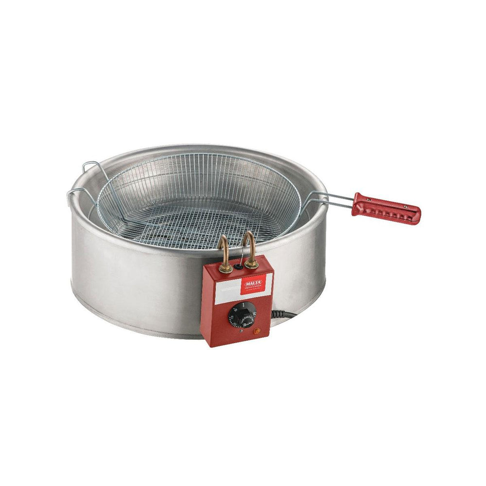 Fritadeira Industrial Elétrica Óleo 7L Tacho Fritura Alumínio 127V 26110 - Malta