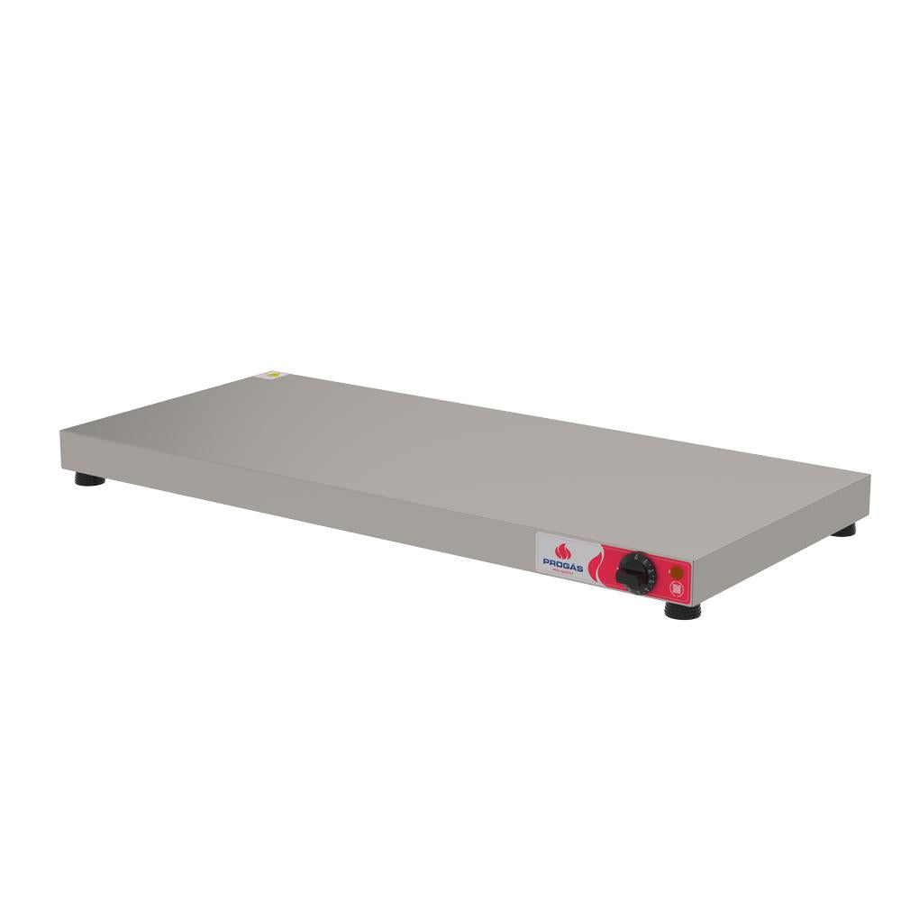 Pista Quente Elétrica Mesa Aquecida De Alimentos Inox Placa De Aquecimento 100cm PRMAQ10 220V - Progás P44583
