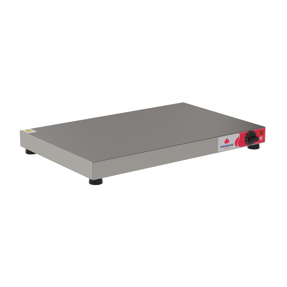 Pista Quente Mesa Aquecida Placa de Aquecimento de Alimentos Inox Elétrica 70cm Prmaq-7 220v Progás