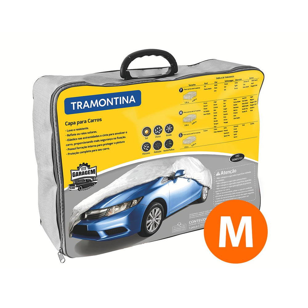 Capa Protetora Para Carros Tamanho M Carros De Até 4,7m - Tramontina 43780002