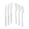 KIT - Jogo de Faca e Garfo Buzios 120 Peças em Aço Inox IBAG - Tramontina