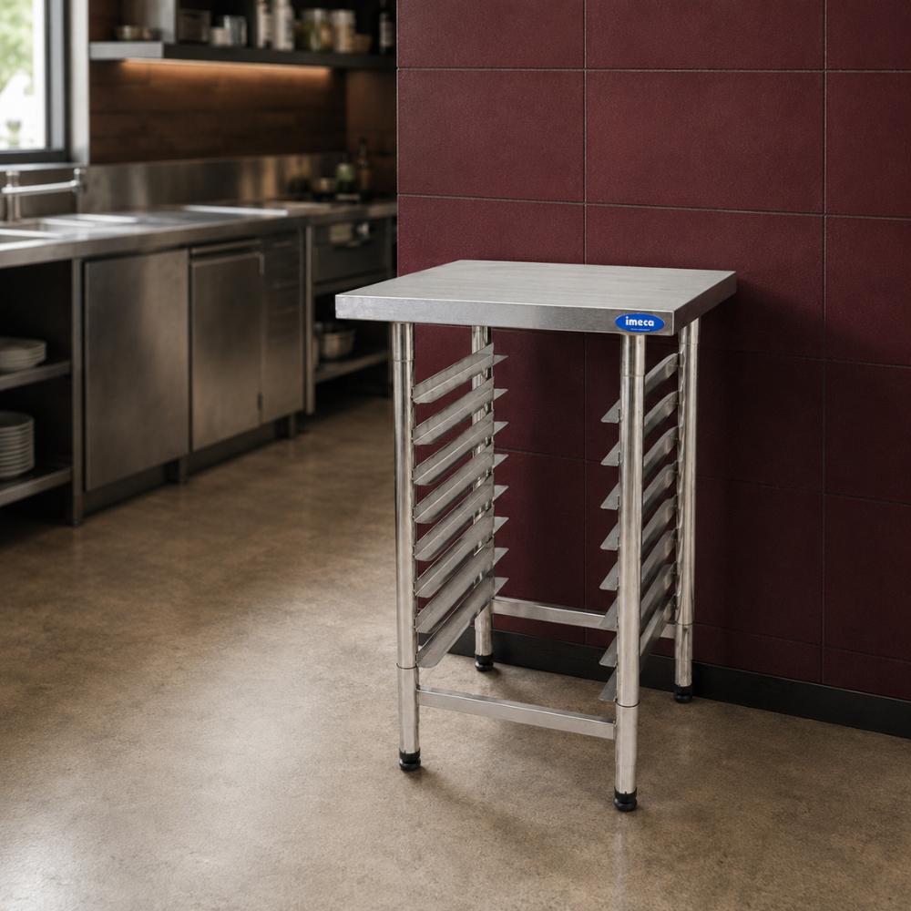 Bancada Mesa 60x60cm 8 Níveis 35x35 Total Inox 430 Para Prp-004 - Imeca 7595