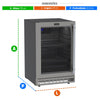 Cervejeira Top Light-in Emb. Inox Porta Invertida 82l 0ºc a -6ºc Expvqtlin100pi S40 220v Venax 40850