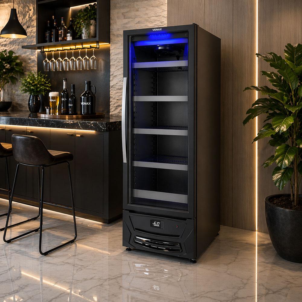 Refrigerador Expositor Cervejeiro 330L Blue Light +6ºC a -8ºC 4 Faixas EXPVBL330 220V - Venax 32177