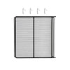 Kit - 1 Prateleira Preta Visa Vn50 Vb52 Vf50 + 4 Ganchos Suporte - Metalfrio