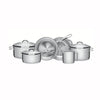 Conjunto de Panelas Em Aço Inox 6pcs Linha Solar - Tramontina