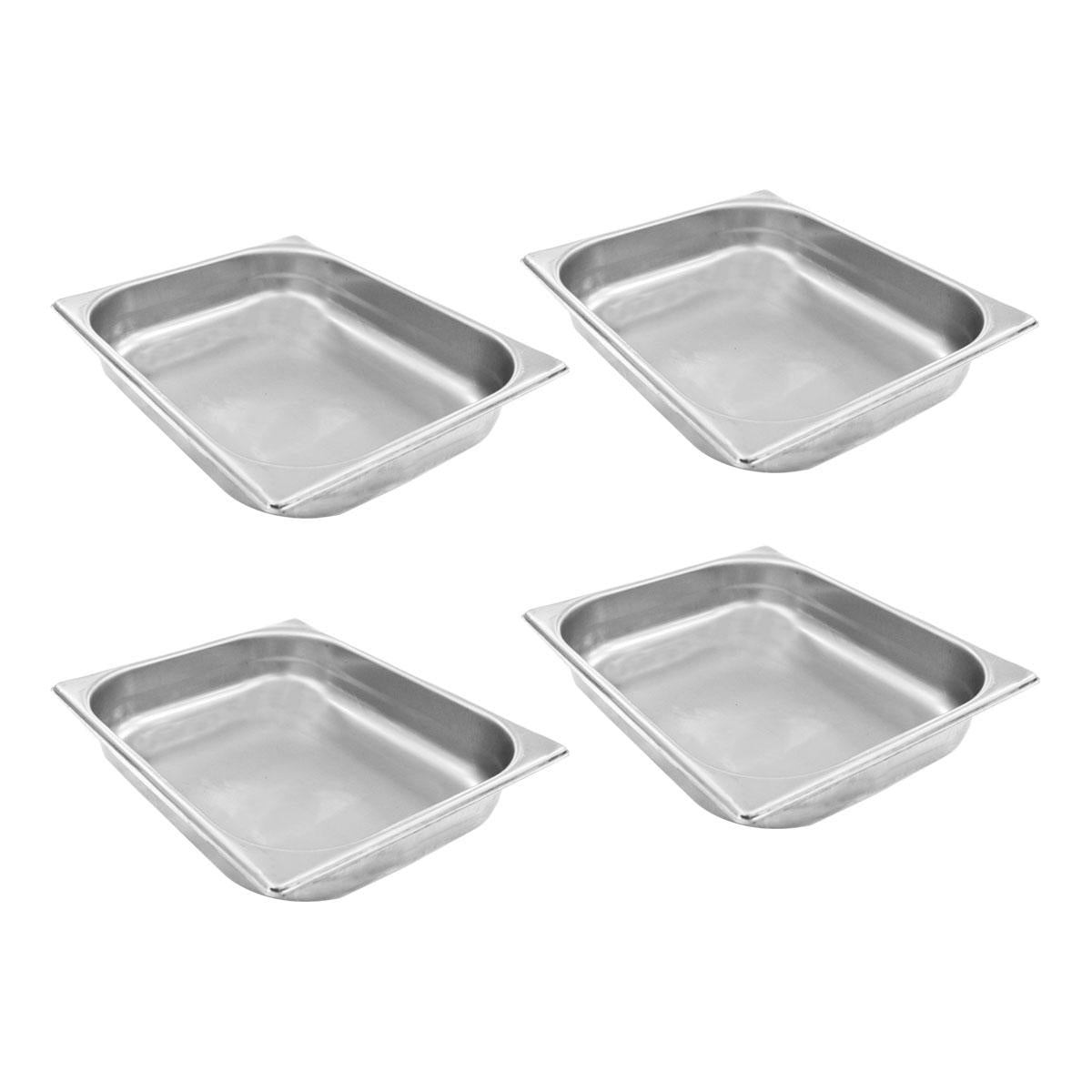 Kit - 4 Cuba Inox Gn 1/2 Fria 325x265x60 - Venâncio