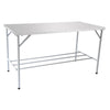 Mesa Bancada De Apoio Inox 160x80cm BA-16 – Venâncio