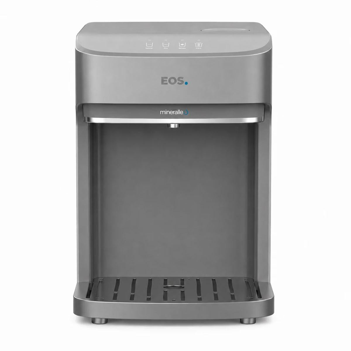 Bebedouro Purificador de Água Mineralle Digital Touch Compressor Prata EPC08S 127v - Eos B209324