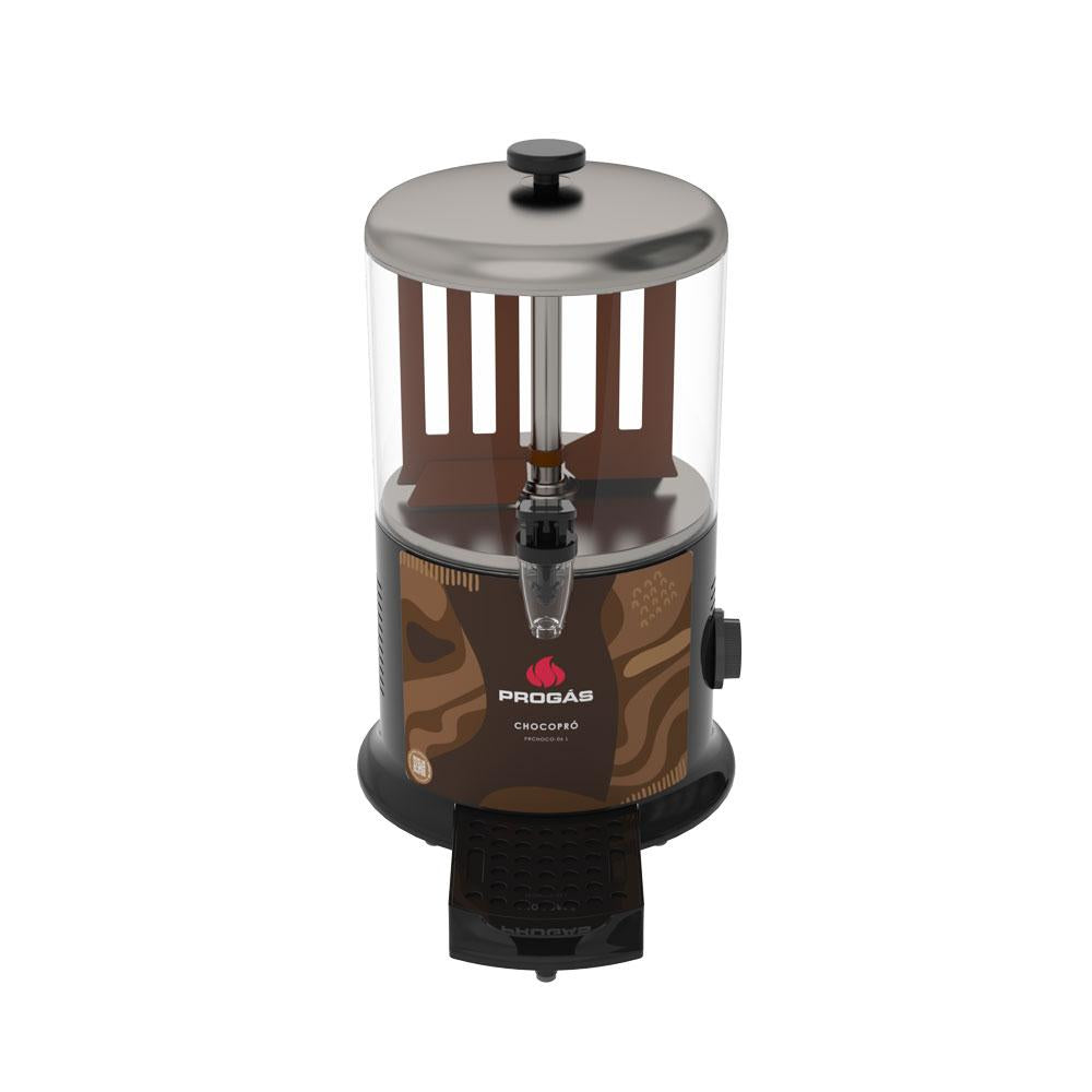 Chocolateira Profissional 6l Chocopró 1150w Chocolate Quente Prchoco-06 l Preta 220v - Progás