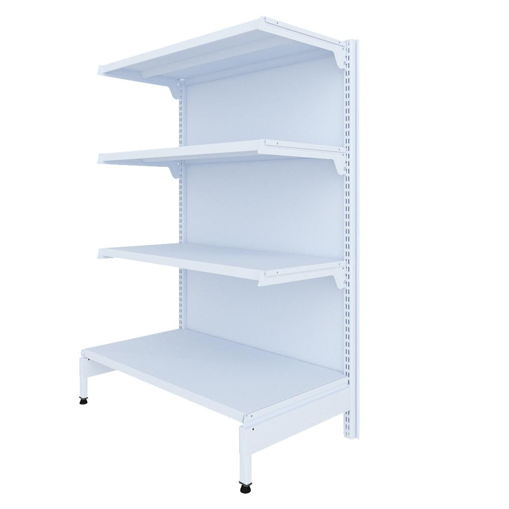 Gôndola Prateleira New Plus 1,40 Ponta GP - Sa Gôndolas Porta Etiquetas Rosa