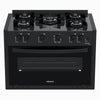 Fogão de Embutir 5 Bocas Picasso Line Preto Fosco Gás GLP Com Forno PCEL560 - Venax 30260